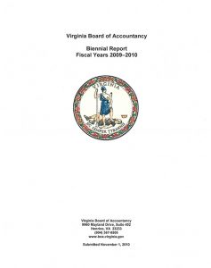 Rapport biennal 2010