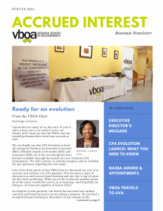 hiver 2024 Couverture du bulletin VBOA